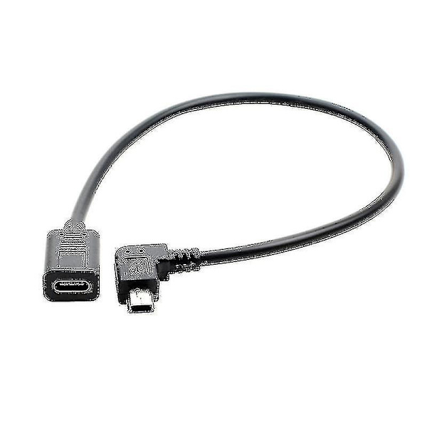 USB-C til Mini USB 2.0 Adapter - Type C Hunn til Mini USB Hann Adapterkabel