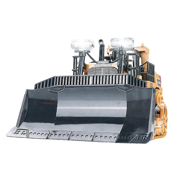 Rc-Bulldoseri Leikkiauto 1:24 Rc-Kuorma-auto Rc Simuloitu Kaivuri Lapsille Lahjaksi