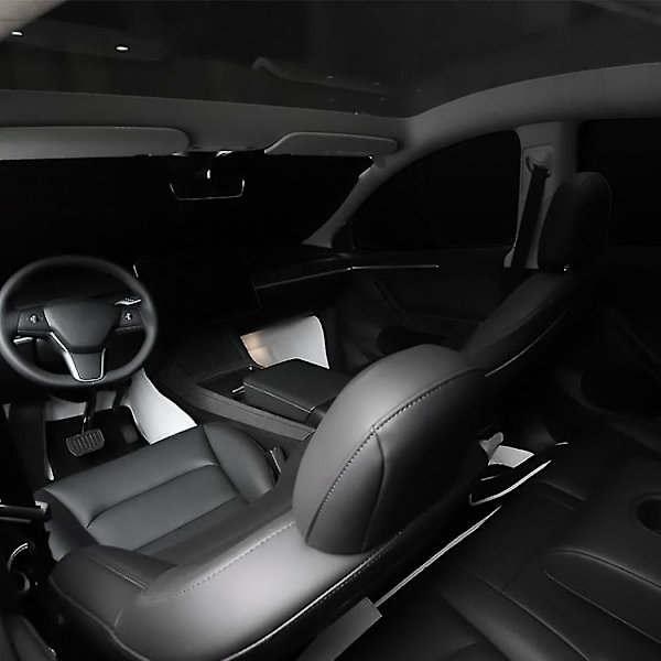 Solskjerm tilpasset for Tesla Model Y 2021 Bil foran bakre frontrute E