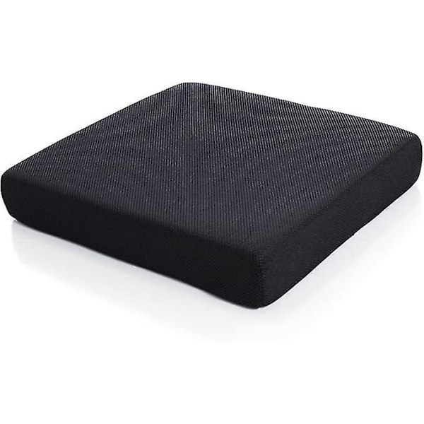 Minneskumsete/pute 18 X 16 X 3 tommer med vaskbart trekk for komfort