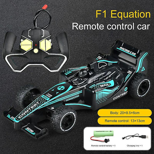 Radiostyrd Bil Trådlös Fjärrkontroll Racingbil Barnbilmodeller Present Formel