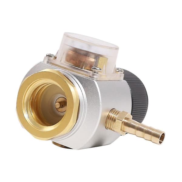 CO2-opladerregulator trykreduktionsadapter til glasflasker akvarium øl, be032