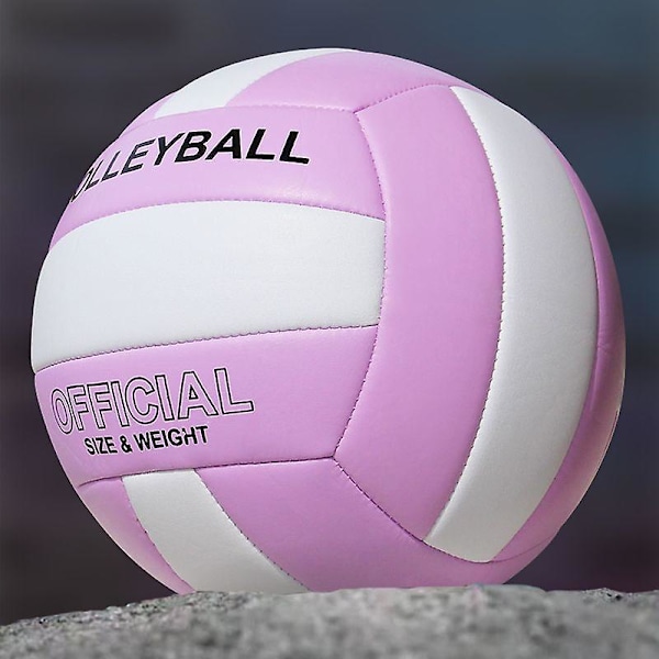 Professionell Volleybollträningboll för Ungdomar och Nybörjare, Mjuk Storlek 5 Inomhusvolleybollspel Träningspryl a