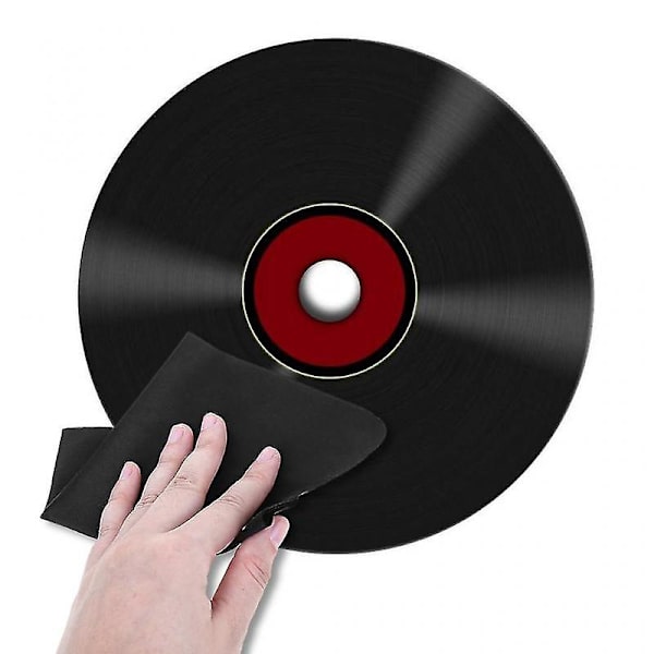5 kpl/setti Audio-levyjen puhdistusliinaa mikrokuitua vinyylilevyille