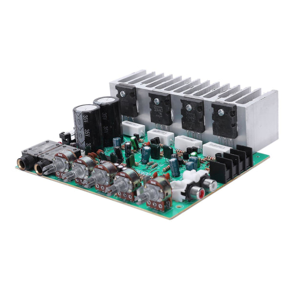 Audio Amplifier Board Hifi Digital Reverb Power Amplifier 250w X 2 2.0 Audio Preamp Rear Amplificat