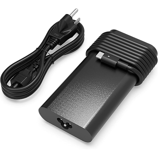 130w USB C-laddare för Dell Xps 15 9500 17 9700 9575 Latitude 7410 7310 7210 Typ Laptop Strömadapter Sladd