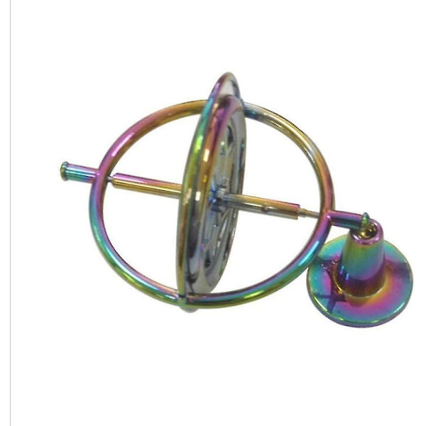 Fysik Gyroskopisk Mekanik I Anti-Gravity Gyroskop Metall, Leksak Presenttillbehör (Färgglad)