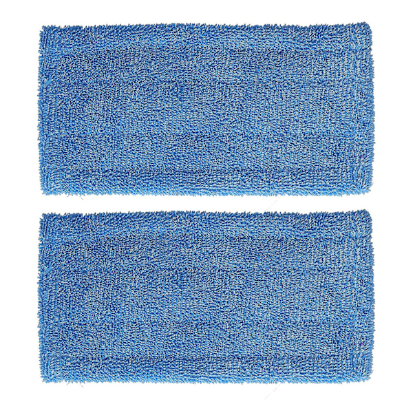 Mikrofiber Mopphode Erstatningspute - 2-pakning, Vaskbar og Gjenbrukbar for Våt og Tørr Rengjøring - Kompatibel med Swiffer Sweeper