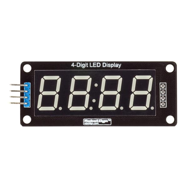 7-segments digitalrör LED-modulpaneldisplayklocka 4-bit för Arduino