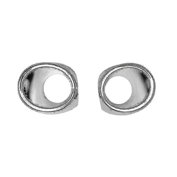 For Pilot 2019 2020 2021 Bil Krom Front Tåkelys Lampe Deksel Trim Tåkelys Bezel Dekorasjon