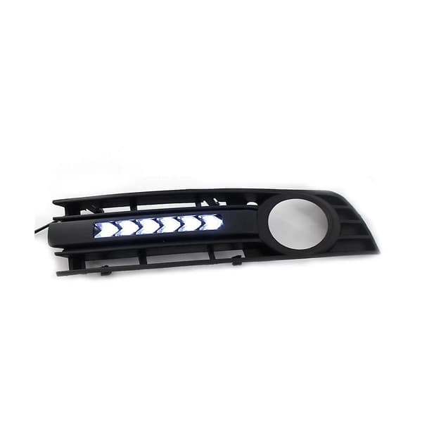Frontlykter LED-kjørelys grill tåkelysramme bil for A4 B6 2001-2005 8e0807681