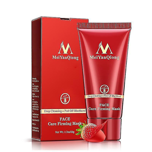 Qian Mei Yan Qiong Jing Genomskinlig Ansiktsvax 50g Peel Off Mask Ansiktsbehandling Gå Till Svart