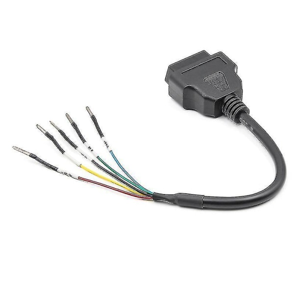 Obd Obd2mother K Canjumper Tester Connector Bildiagnostisk Forlængerkabel Pigtail -16nål