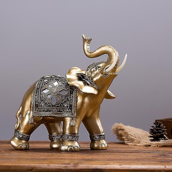 Elefant Skulpturer Af Par Dekoreret Til Bryllupper