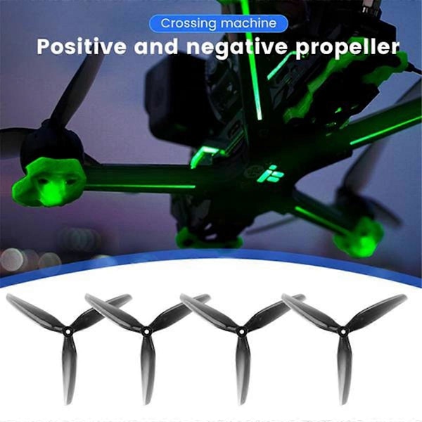 4 Par 7X4X3 7040 3-Bladet PC Propeller til RC FPV Freestyle 7 Tommer Lang Rækkevidde LR7 Cinelifter Dr