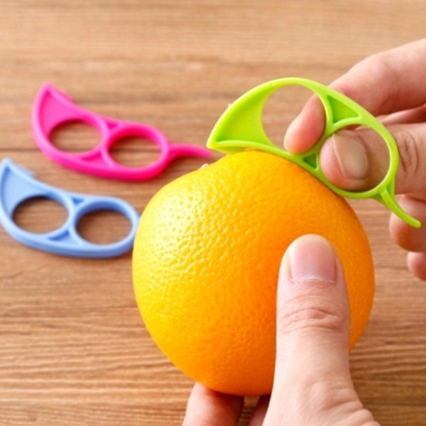 10 st apelsinskalare för kreativa apelsinskalare ringöppnare snigel apelsinfrukt