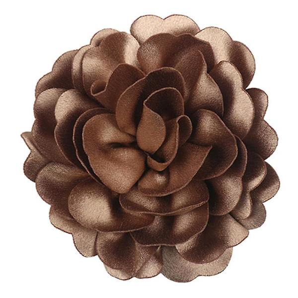 11cm Flerskiktad Blomma Kostym Tröja Kavaj Brosch Klämma Handgjord Slipsnål Badge a6