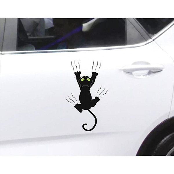 Katte Bilstickere, 2 Styk Søde Katte Bilsticker Humor Bilsticker Humor Bilsticker til Bilvindue