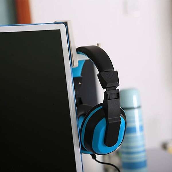 Hodetelefonholder Headset Hanger Collection Stick On Monitor Side Storage Hook