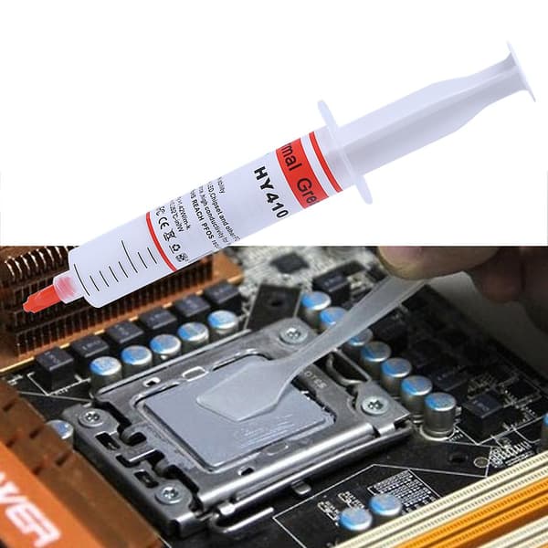30g Hy410-tu20 Hvid Termisk Fedt Cpu Chipsæt Køleforbindelse Silikonepasta