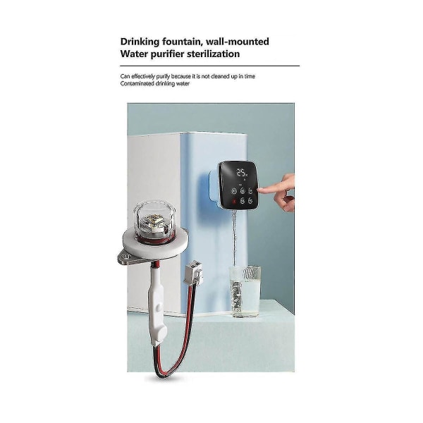 Dc12-24v Uvc 270-280nm Uv Vandrenser Desinfektion Kæledyr Vanddispenser Luftfugter Led