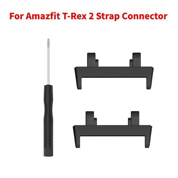Til Amazfit T-rex 2 T Rex 2 Adapter Metal Rustfrit Stål Lugs Smart Watch 22mm Rem Forbindelse
