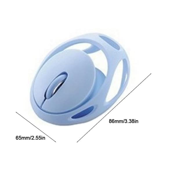 Söt tecknad trådlös mus 1200 dpi ergonomisk design present datortillbehör