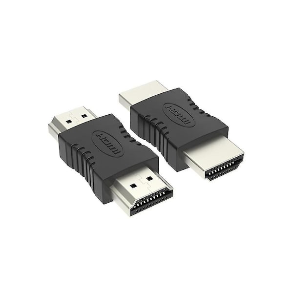 2 stk./sæt Han til Han -kompatibel Standard Interface Kobling Forlænger Konverter til Laptop Projekt