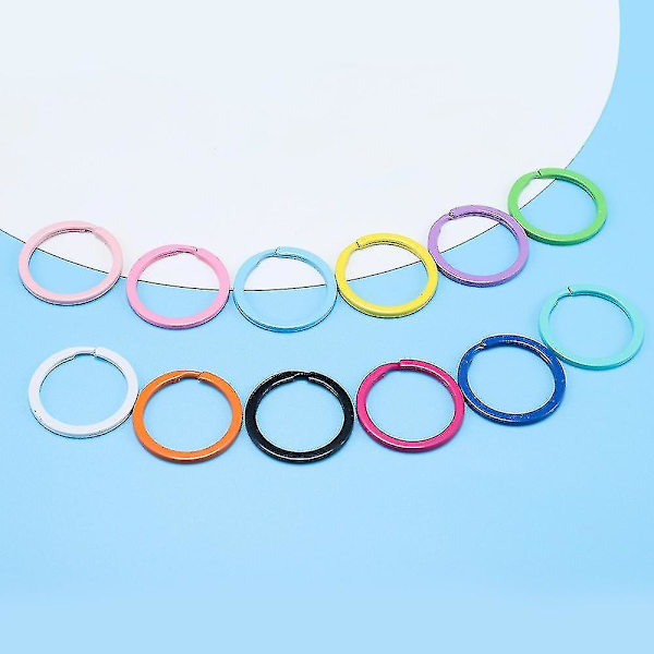 Nøkkelring anheng tilkobling for DIY nøkkelring smykker tilbehør