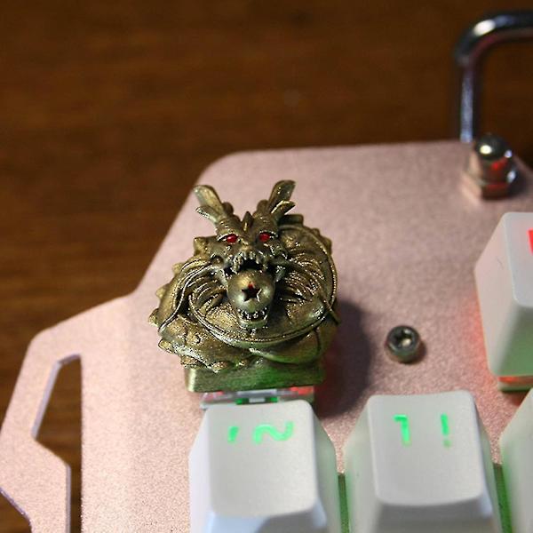 Hartsivalaistu mekaaninen näppäimistön näppäinhattu Oem R4 Cartoon Dragon Modeling Key Cap