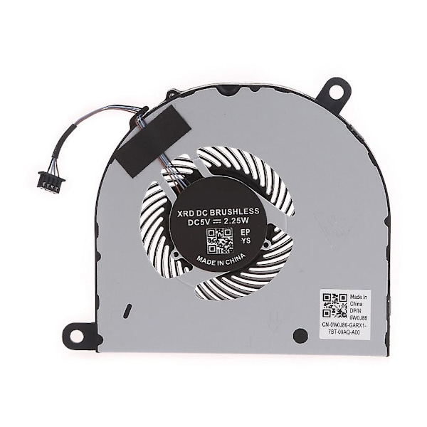 1pc Laptop Cooler Heatsink For Dell Latitude 5480 E5480 Cpu Cooling Fan Dc5v