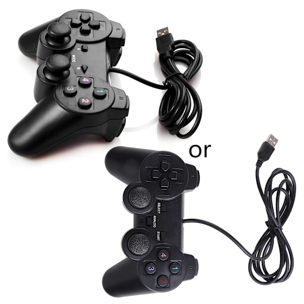 Trådbunden USB 2.0-spelkontroll Gamepad Joypad Laptop PC-datortillbehör