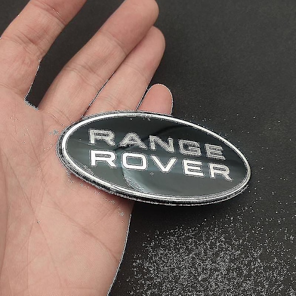 3D ABS-logotyp Range Rover-bokstäver Emblemdekal Bilhuv Emblem för Range Rover Sport Evoque L322 L320 L406 P38 Tillbehör - S-xdd front sticker