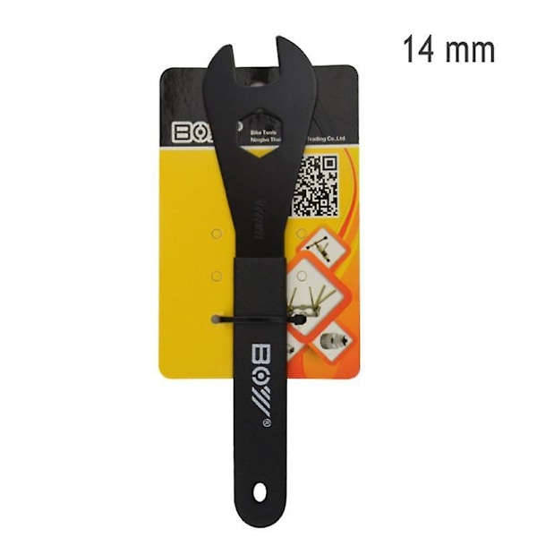 1 stk. 13-19mm Cykelnav Pedal Reparationsnøgle Akselnav Kegle Nøgle Cykel Kegle Nøgle