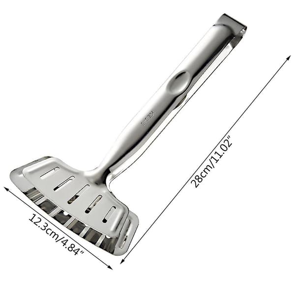 Rustfrie stålmateriale matflipping spatler tenger klips for Bbq pizza brød
