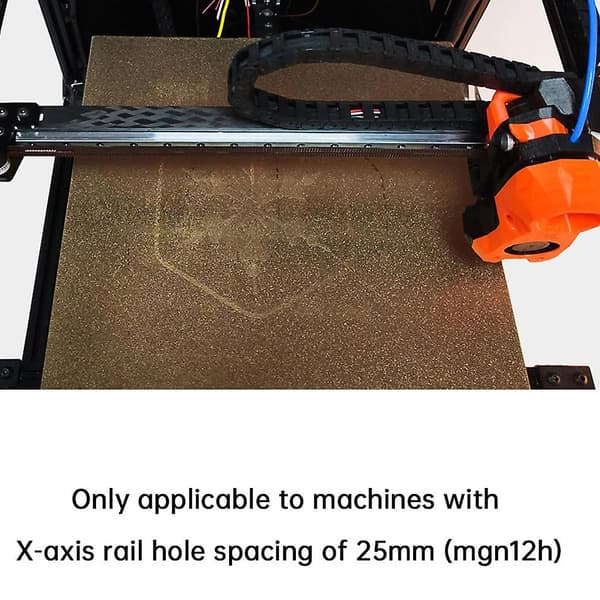 Lättviktsuppgraderade 3d-skrivardelar Kolfiber 350mm Rör Kvadratstänger
