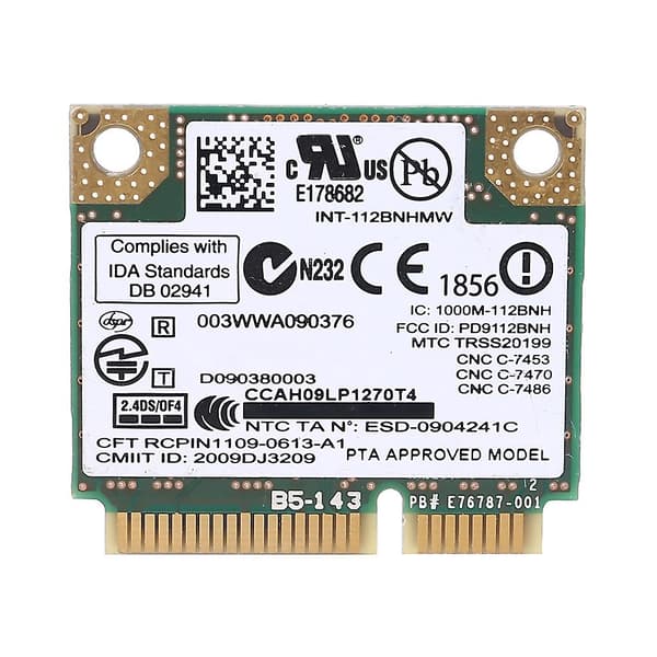Til Centrino Wireless-N 1000 Wifi Link1000 112BNHMW 300Mbps Half Mini Pci-e trådløst kort