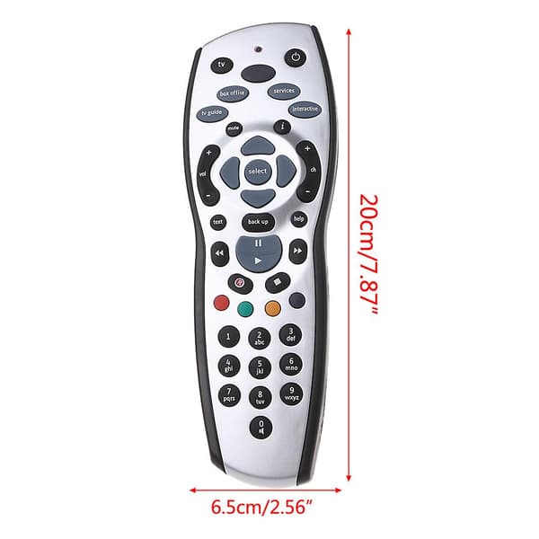 Trådlös fjärrkontrollersättning för Plus för HD Television Box 2017 Revision