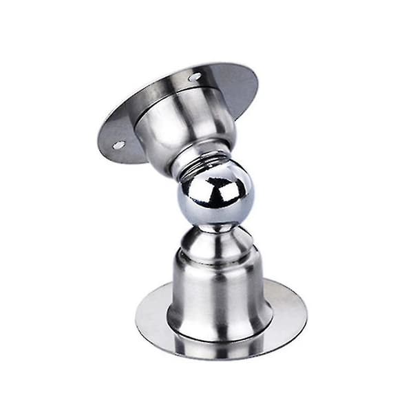 Magnetisk dørstopper i rustfritt stål, holder, dørstopper uten spiker