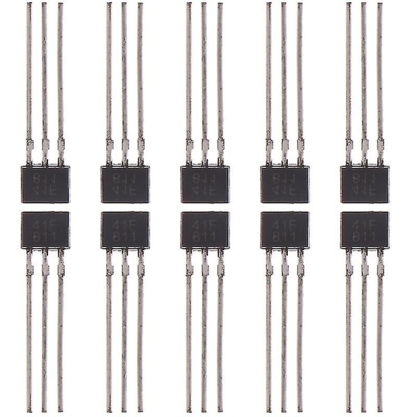 10 kpl 41f/0h41/sh41/ss41f/s41 Bipolaarinen Hall-elementtianturi To-92ua Painatus 41f