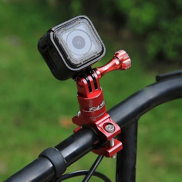 Puluz 360 asteen pyörivä alumiininen ohjaustangon sovitin kiinnitys ruuvilla Gopro Hero9 Black /8 Black / Max / Hero7, Dji Osmo Action, Xiaoyi ja O