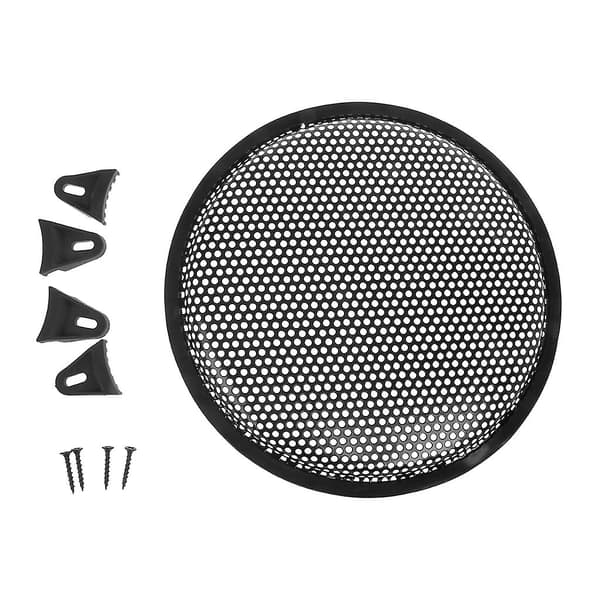 Bilhögtalargaller Mesh Cover Grill Cover Guard Protector Biljud Subwoofer