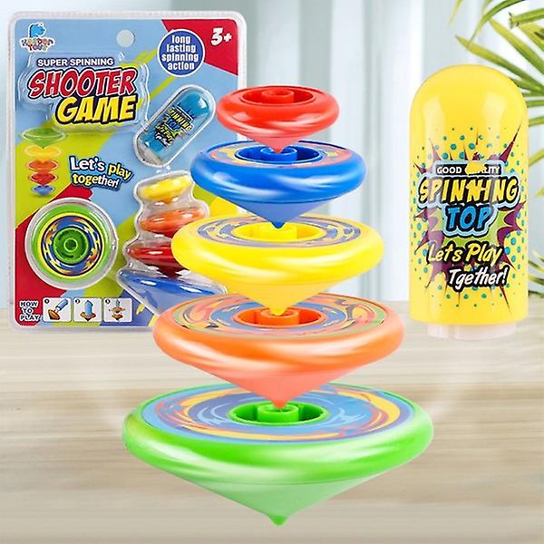 Farverige Gyro Stacking Toys Spinning Table Party Games Educational Interactive Board Game Toy