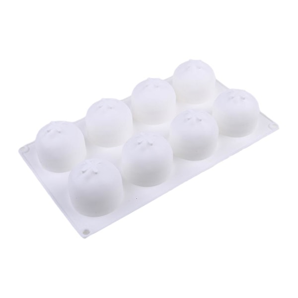 Kakeformer 8 kopper Non-stick muffinsform Stekepanne Hurtigutløsning Appelsinform