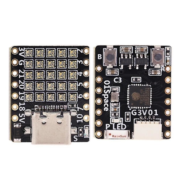 Esp32 C3 Utvecklingskort C3fh4 Rgb Utvecklingskort Risc-v Wifi Bluetooth Iot Utvecklingskort