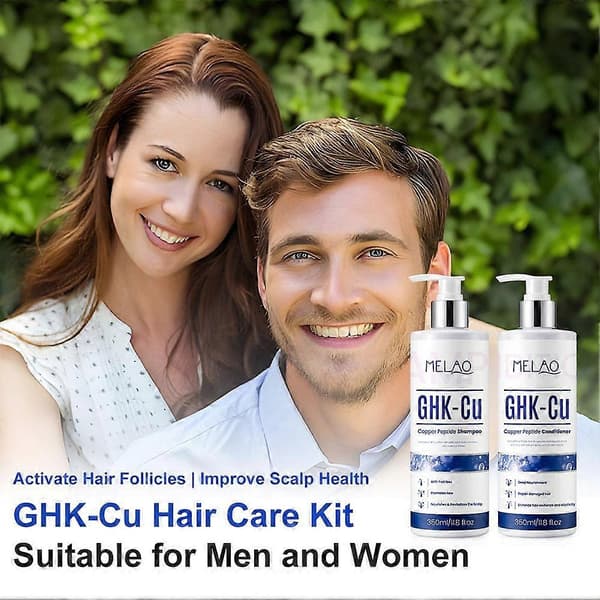 GHK-Cu Kopparpeptid Hårvård - Schampo & Balsam Set shampoo 350ml