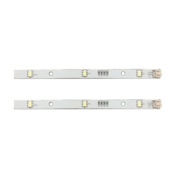 2x LED-list för Rongsheng Hisense Logik kylskåp frysar Mddz162a 1629348_