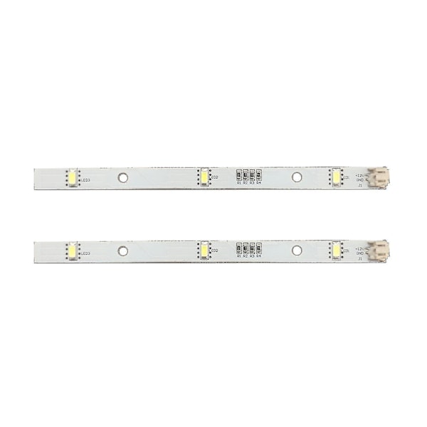 2x LED-list för Rongsheng Hisense Logik kylskåp frysar Mddz162a 1629348_