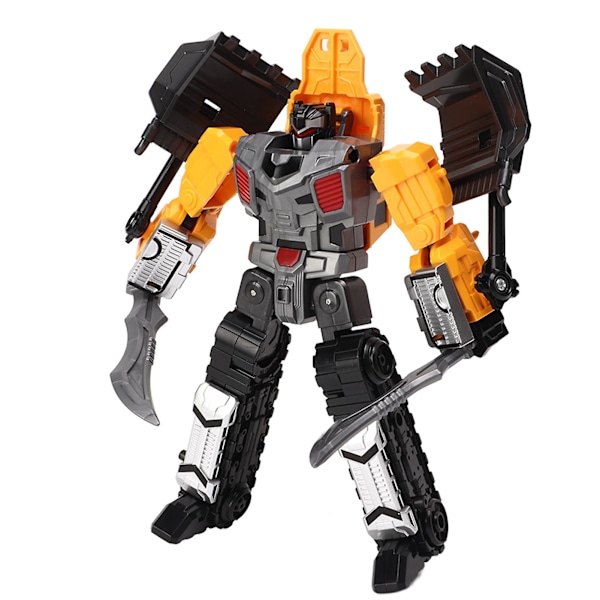 Plastik Bil Legetøj til Børn - Transformer Robot Actionfigur