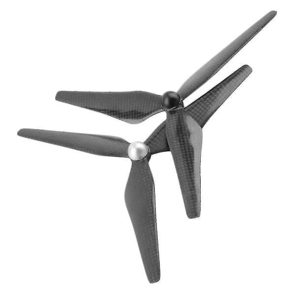 2 st Kolfiberpropellrar 9450 CW/CCW 3-bladiga Prop Dji Phantom 1 2 3 Vision